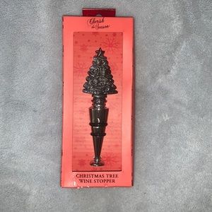 Christmas tree wine stopper
